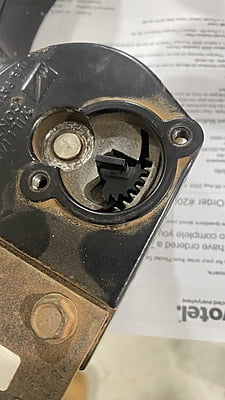 3067582 Pedal Control Replacement Plastic Gear