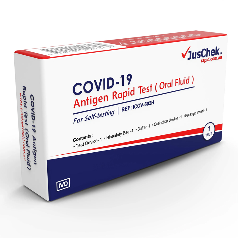 JusChek Rapid Antigen Test Oral 1 pack