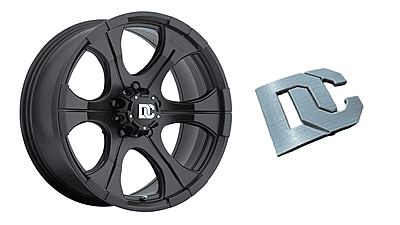 ek DC Mag Wheel Hub Logo Center - Set 4x Parts