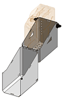 MKF Perpendicular Jerry Can Holder