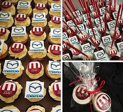 Handmade Custom Logo Cake Handmade Custom Logo Cake