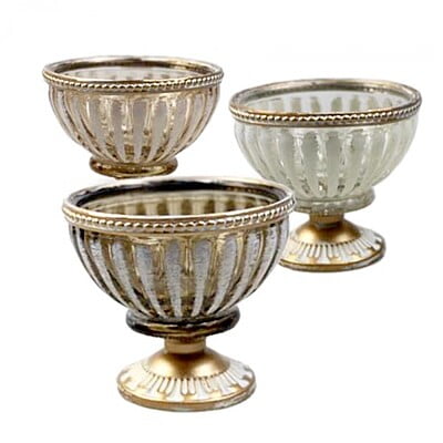 Moroccan Footed Bowl Tealight Votive Hire Moroccan Footed Bowl Tealight Votive Hire