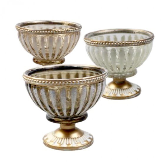 Moroccan Footed Bowl Tealight Votive Hire Moroccan Footed Bowl Tealight Votive Hire