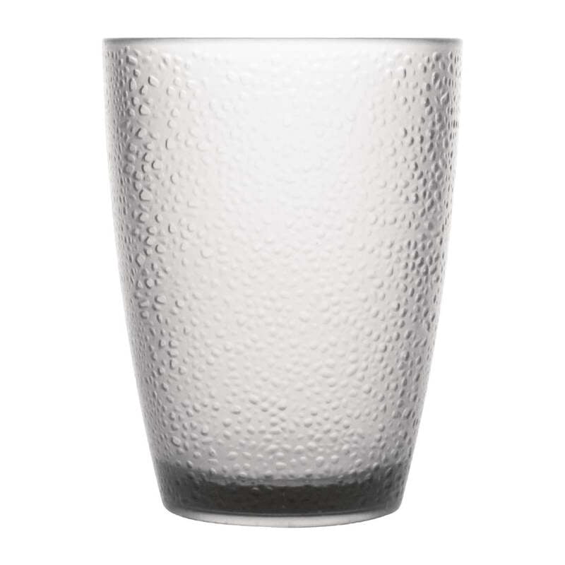 Polycarbonate 275ml Frosted Glass Hire (Replacement cost $7)