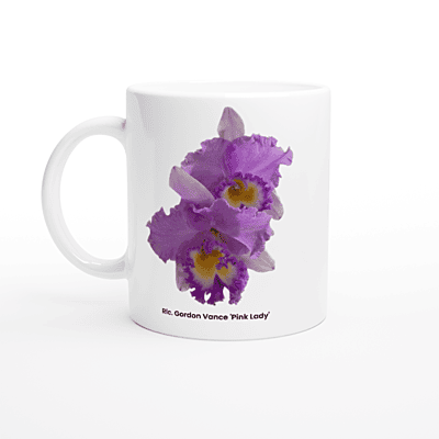 Rlc. Gordon Vance 'Pink Lady' Orchid Coffee Mug