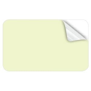 Cards .38mm PVC Self Adhesive White CR80 (500 Pack)