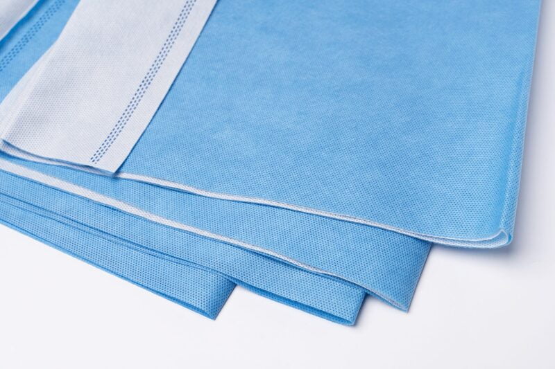 Softmed Sterilisation Wrap Lightweight 47gsm Double Layer Blue/White Softmed Sterilisation Wrap Lightweight 47gsm Double Layer Blue/White