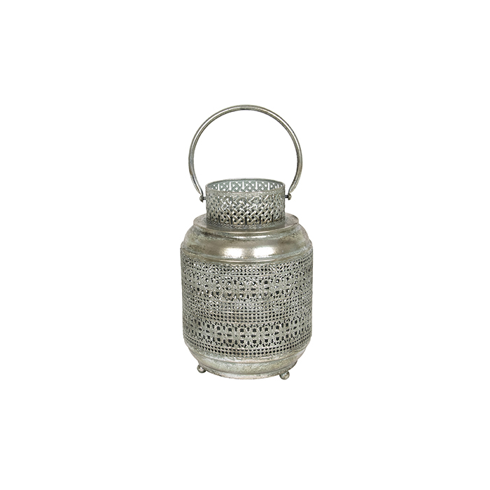 Silver Metal Lantern - Hire Silver Metal Lantern - Hire