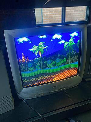 Vintage 21" CRT TV Silver (LG)