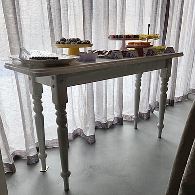 French Provincial Style Hall Table - Hire