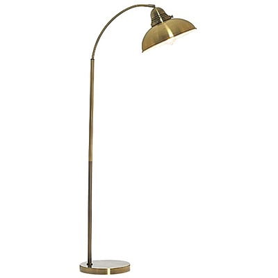 Wollongong Antique Gold Floor Lamp Hire 140cm