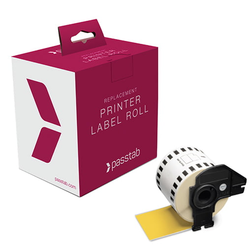 Printer Label Roll (Yellow) Printer Label Roll (Yellow)