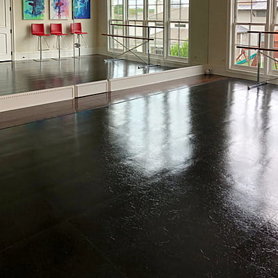 Black Dance Floor Hire