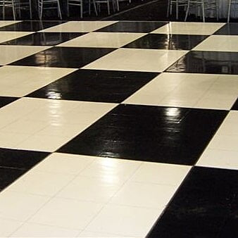 Black Dance Floor Hire