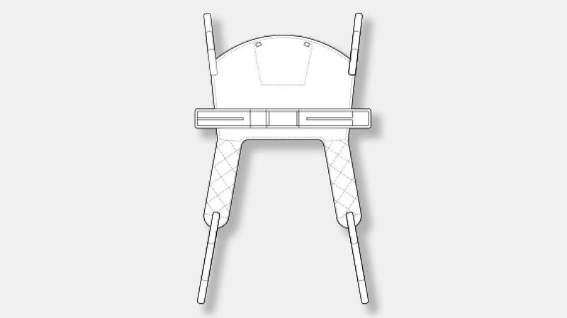 Invacare General Purpose Hygienic Sling / with Head Support