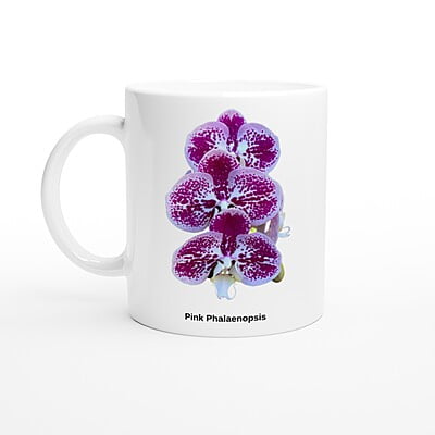 Pink Phalaenopsis Orchid Coffee Mug Pink Phalaenopsis Orchid Coffee Mug