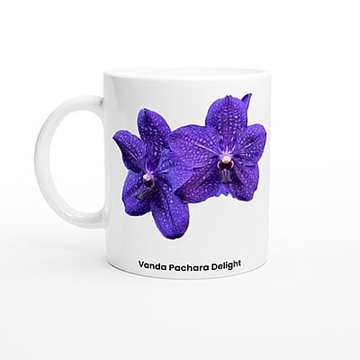 Vanda Pachara Delight Orchid Coffee Mug Vanda Pachara Delight Orchid Coffee Mug