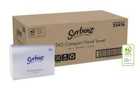 Sorbent Compact Hand Towel TAD