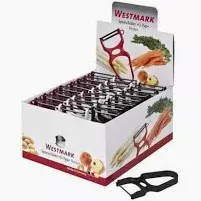 PEELER-PLASTIC | U-SHAPE | SWIVEL BLADE | DISPLAY BOX OF 24 PEELER-PLASTIC | U-SHAPE | SWIVEL BLADE | DISPLAY BOX OF 24