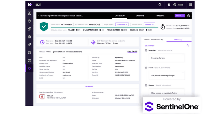 Endpoint detection and response Endpoint detection and response
