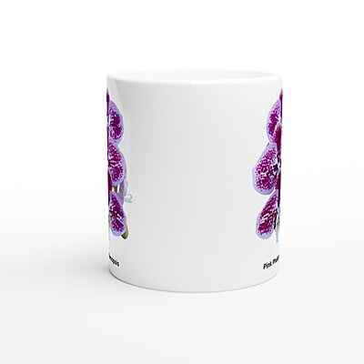 Pink Phalaenopsis Orchid Coffee Mug Pink Phalaenopsis Orchid Coffee Mug