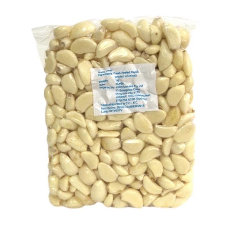Garlic Peeled Fresh 1KG pack Garlic Peeled Fresh 1KG pack