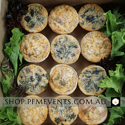 Quiche Tartlets Catering Platter Quiche Tartlets Catering Platter