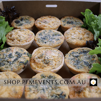 Quiche Tartlets Catering Platter Quiche Tartlets Catering Platter