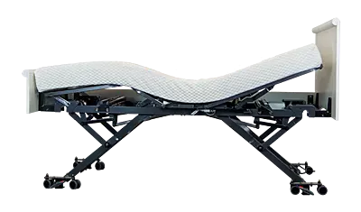 Enable LifecareEmpresa Home Care Bed | Single, Bento White no Side Panels Enable LifecareEmpresa Home Care Bed | Single, Bento White no Side Panels