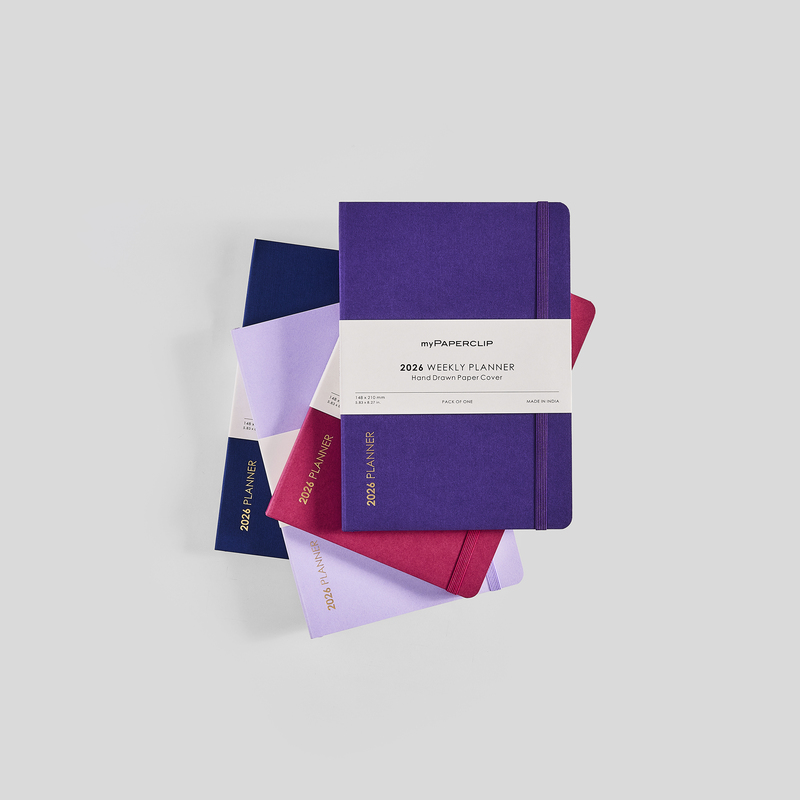 myPAPERCLIP 2026 Soft Cover A5 Weekly Planner D1