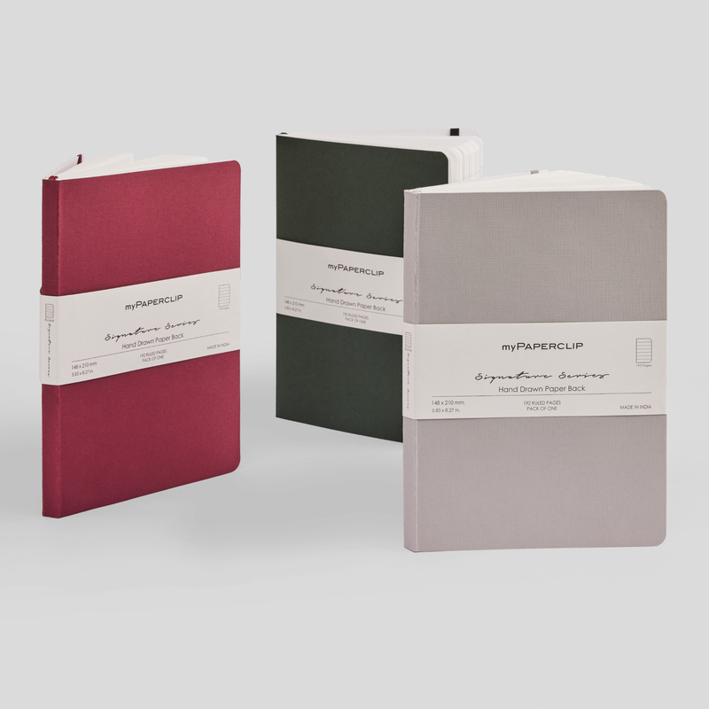myPAPERCLIP Signature Series myRECYCO A5 Notebook