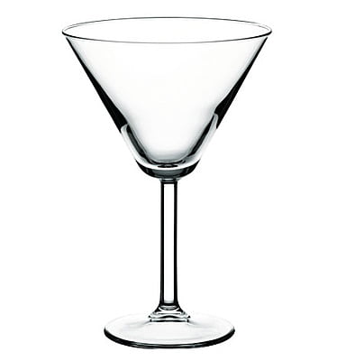 Polycarbonate Martini (Wide) Glass (replacement cost $8)