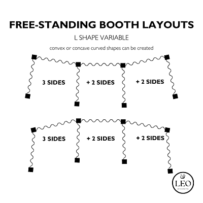 Photo Booth Curtain Surrounds Package