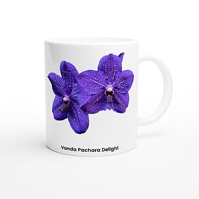 Vanda Pachara Delight Orchid Coffee Mug Vanda Pachara Delight Orchid Coffee Mug