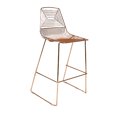 White Geo Mesh Bar Stool Hire White Geo Mesh Bar Stool Hire