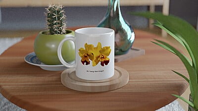 Blc. Tzeng-Wen Dragon Orchid Coffee Mug Blc. Tzeng-Wen Dragon Orchid Coffee Mug