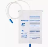 Urimaax Sterile Drainage Bag B Drain Push Pull A2 - 2000mL Urimaax Sterile Drainage Bag B Drain Push Pull A2 - 2000mL