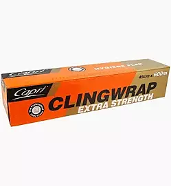 Clingwrap In Dispenser Clear 45cm x600m