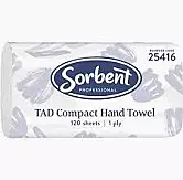 Sorbent Compact Hand Towel TAD