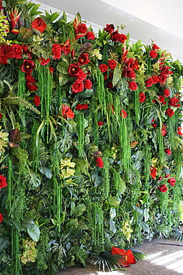 Customised Green Photo Wall/ Backdrop Customised Green Photo Wall/ Backdrop