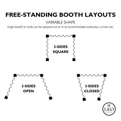 Photo Booth Curtain Surrounds Package