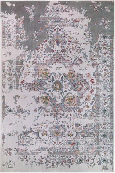 Modern Classic Silver Event Rug Hire - Large