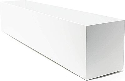 White Wooden Plinth or Trough 40x27x120cm Hire White Wooden Plinth or Trough 40x27x120cm Hire